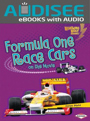 cover image of Formula One Race Cars on the Move